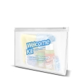 PLASTIC POUCH   WELCOME KIT RESIDENCE